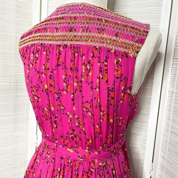 Diane Von Furstenberg Bali Shalimar Trellis Pink Wrap Dress Size 2 New with Tags - Picture 4 of 12